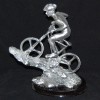 樹(shù)脂工藝品 上坡 禮品 勵(lì)志擺件 山地車(chē)